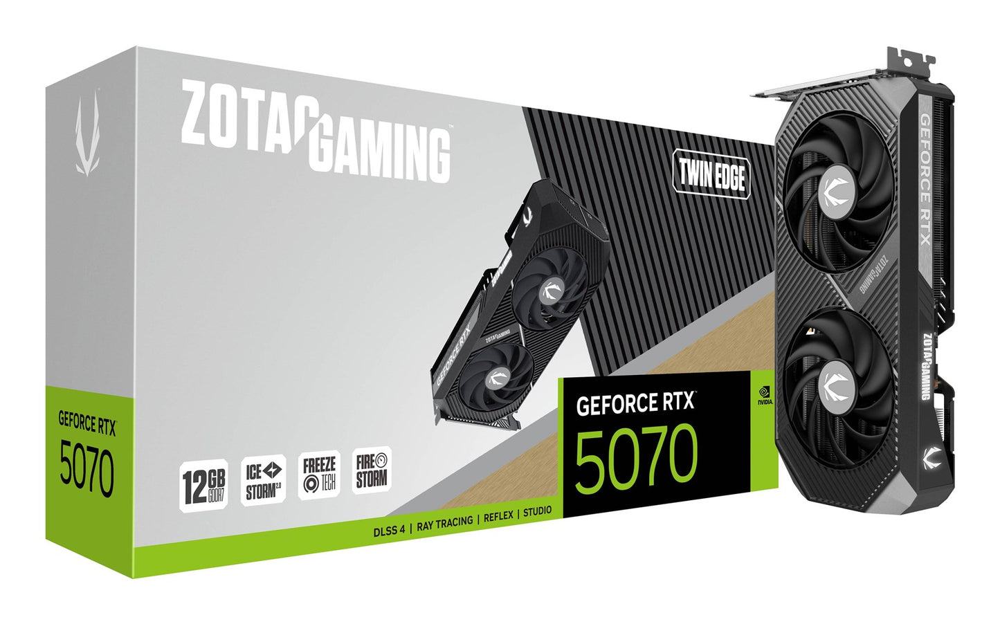 Karta graficzna ZOTAC GAMING GeForce RTX 5070 Twin Edge 12GB