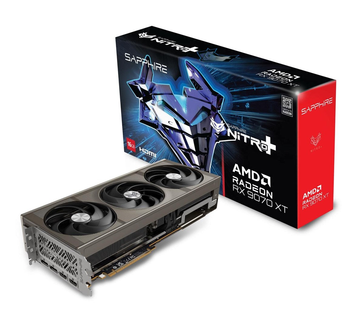 Karta graficzna SAPPHIRE NITRO+ RX 9070 XT GAMING OC 16