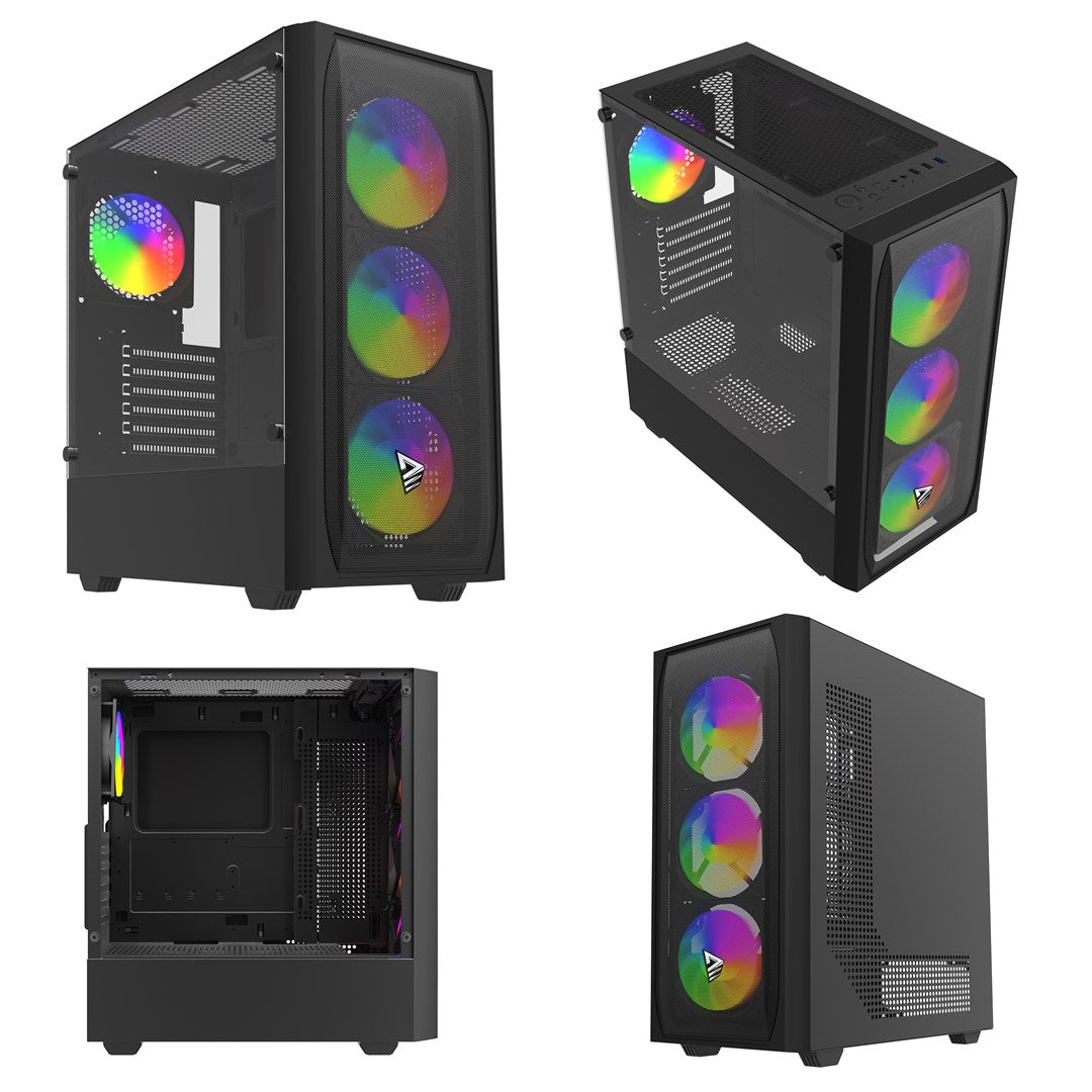 SAVIO OBUDOWA KOMPUTEROWA NOCTIS FLOW RGB