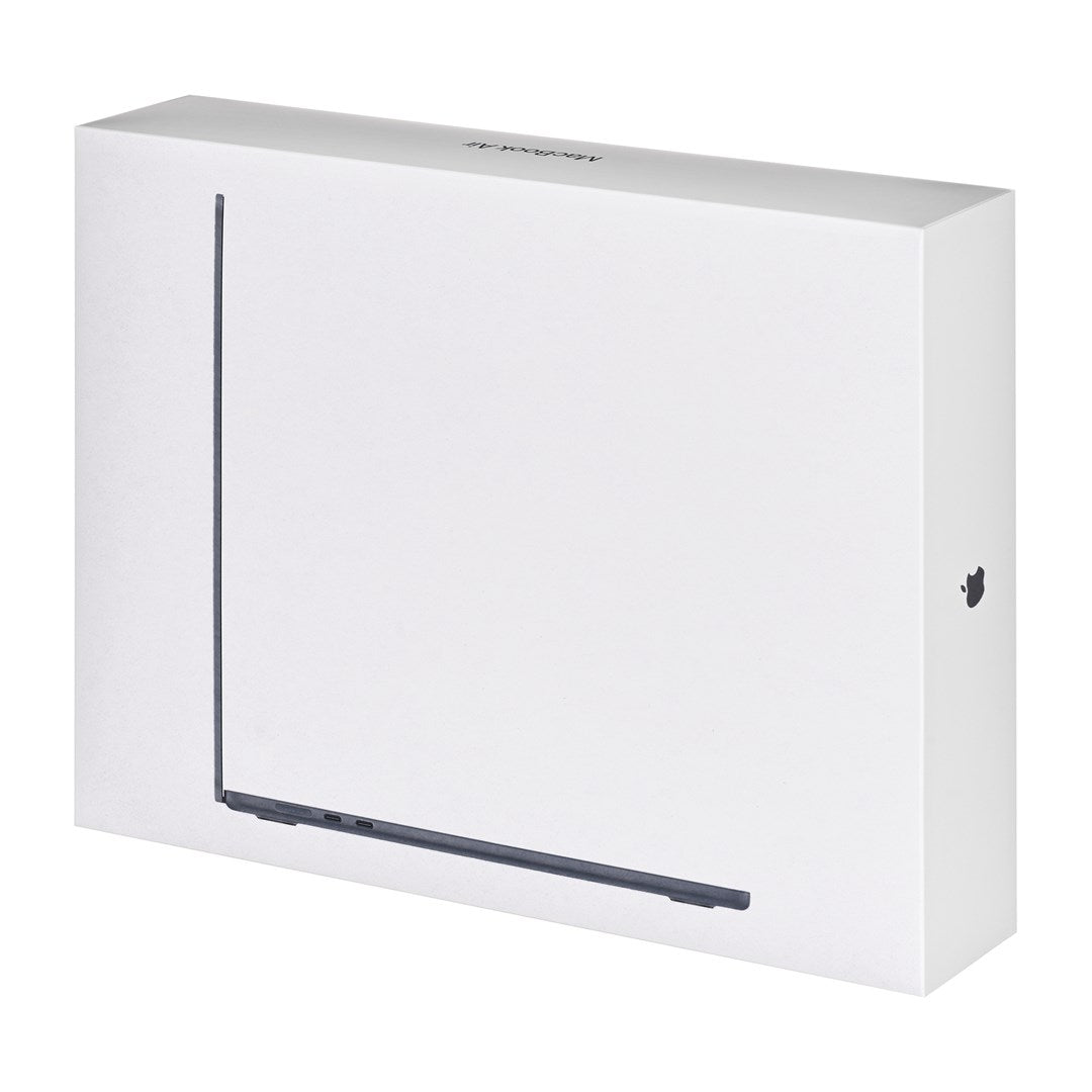 Apple MacBook Air 15,3"Retina 500nit M4 chip with 10-core CPU + 10-core GPU 16GB SSD256 2xTB4 BLKB 1Y Midnight