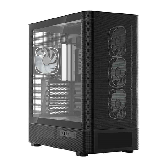 MODECOM OBUDOWA VOLCANO AQ 500 ARGB MIDI CZARNA