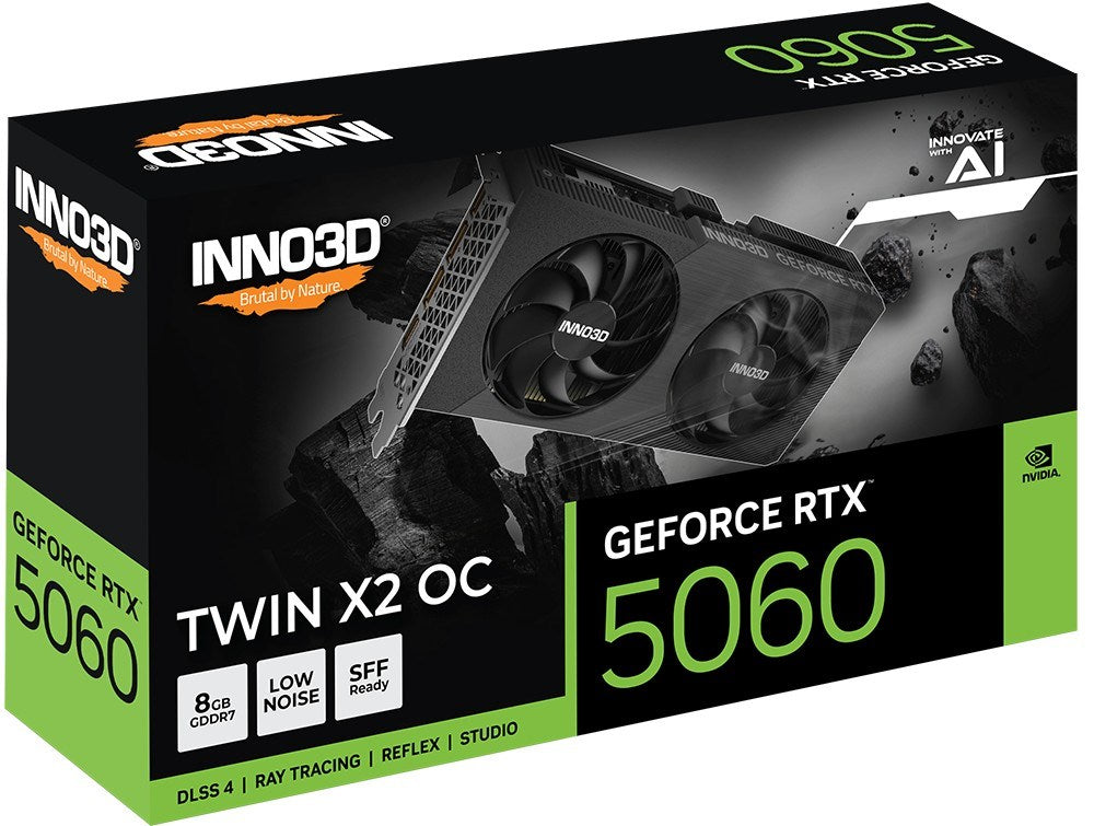 Karta graficzna INNO3D RTX 5060 Twin X2 OC 8GB