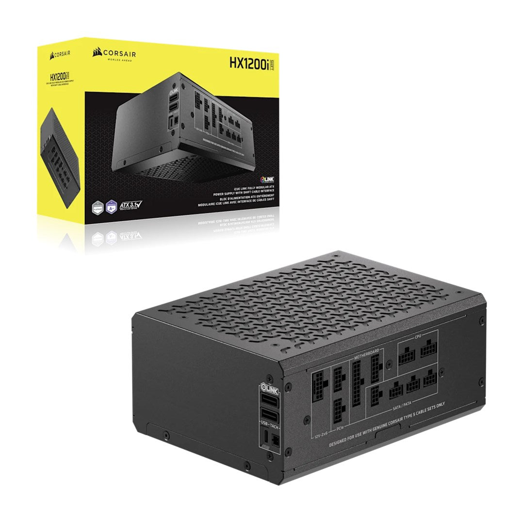 Zasilacz CORSAIR 1200W iCUE LINK HX1200i SHIFT ATX Modułowy