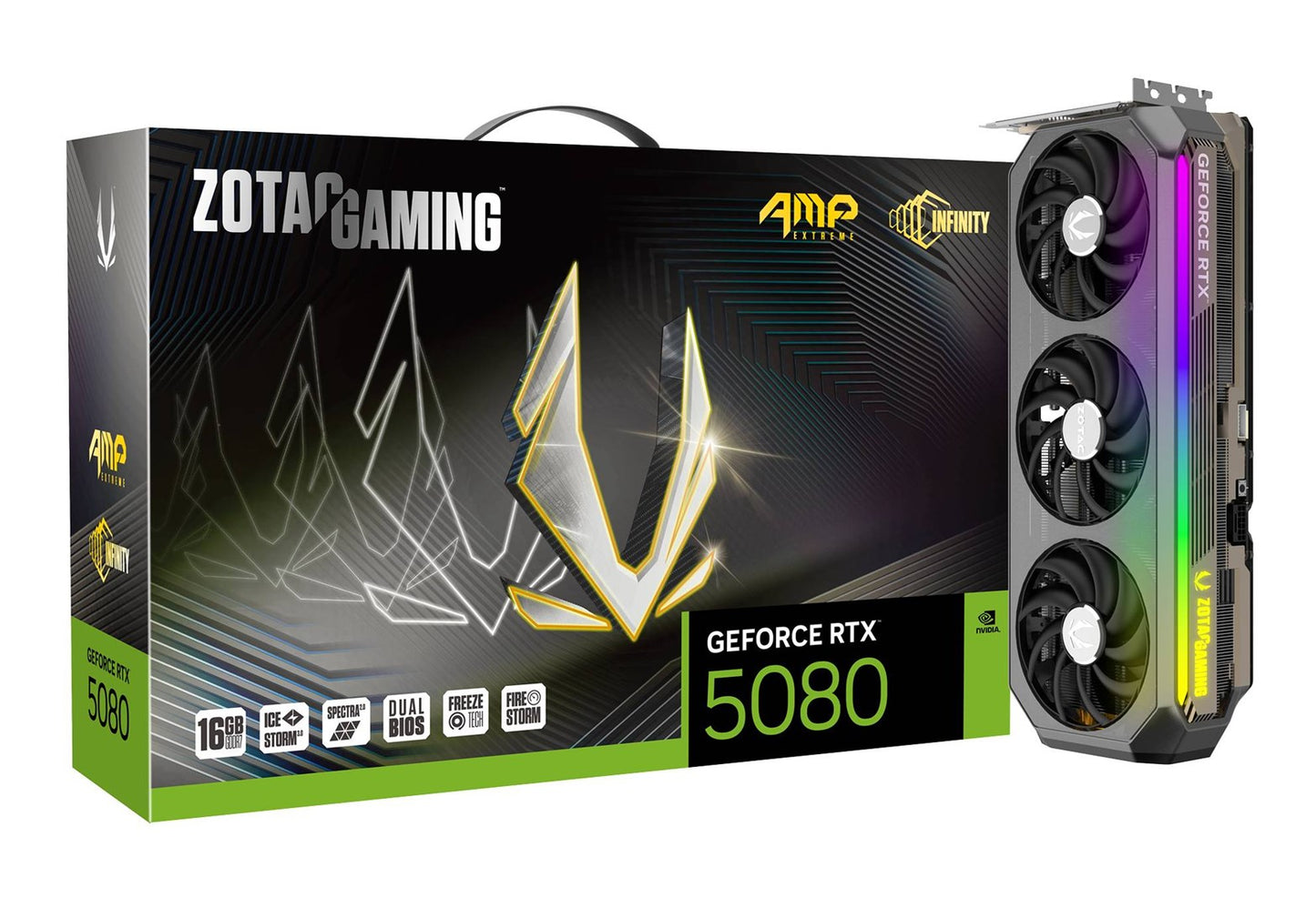 Karta graficzna ZOTAC GAMING GeForce RTX 5080 16GB AMP Extreme INFINITY