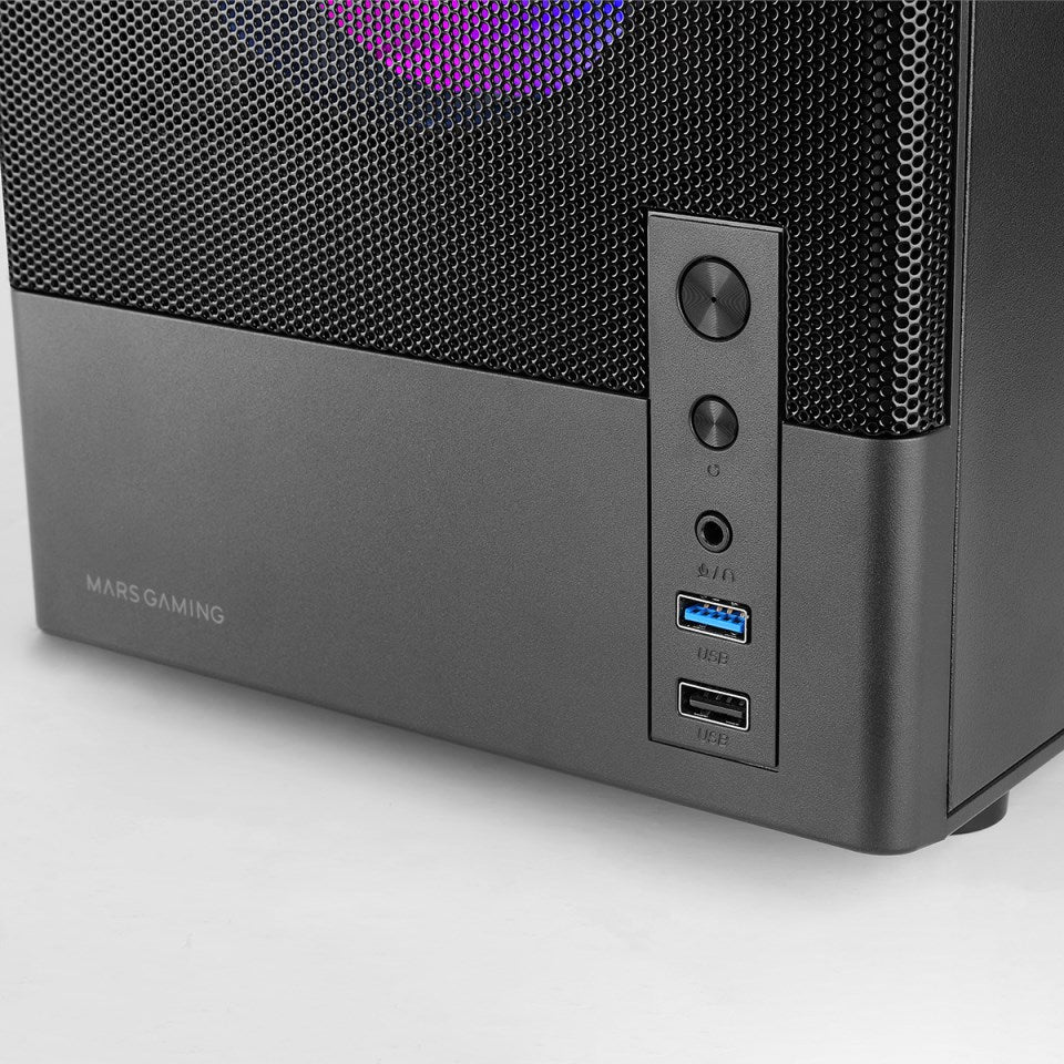 TACENS MARS MC-ONYX 3xARGB mATX- obudowa/cases