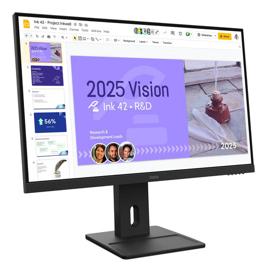 Lenovo ThinkVision E27Q40 27"QHD 100Hz 350nits AG HDMI DP Raven Black