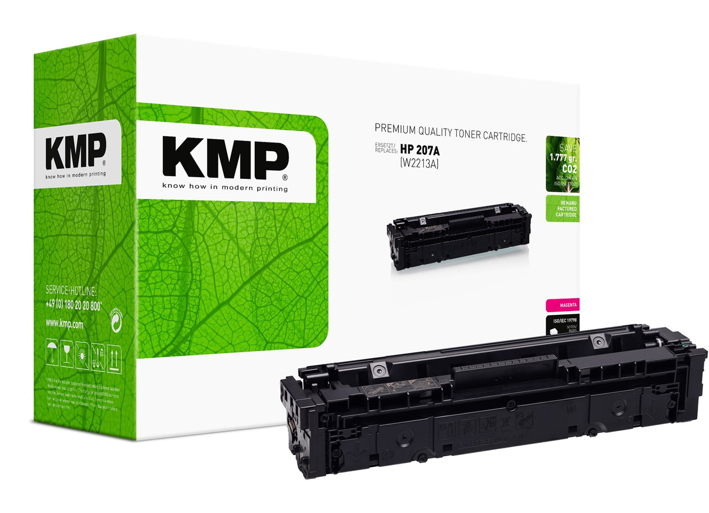 KMP 2558,0006 kaseta z tonerem 1 szt. Zamiennik Purpurowy