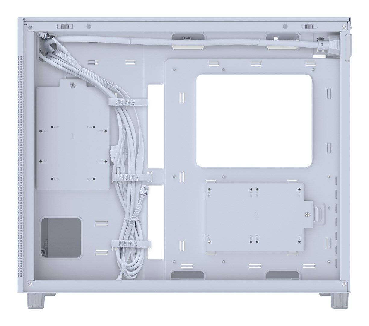 Obudowa Asus PRIME AP303 TG WHITE