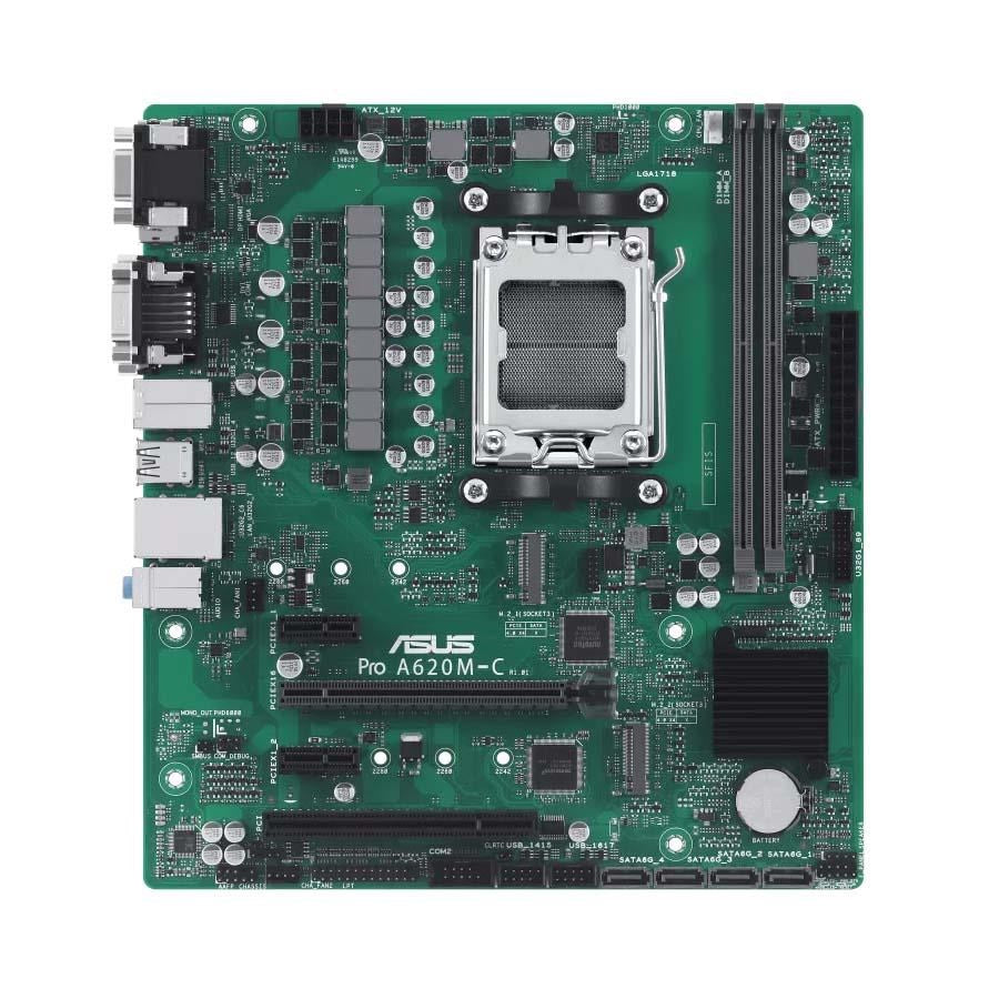 ASUS PRO A620M-C-CSM AMD A620 Gniazdo AM5 micro ATX