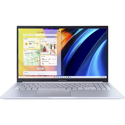 ASUS Vivobook 15 X1502VA-BQ681W i5-13420H 15.6"FHD IPS-level Panel 60Hz 250nits AG 16GB DDR4 SSD512 Intel UHD Graphics WLAN+BT Cam720p 42WHrs Win11 Cool Silver