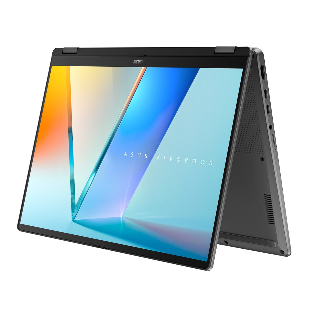 ASUS Vivobook 14 Flip TP3407SA-SG146W Ultra 5 226V 14.0"WUXGA Touch 60Hz 300nits AG 16GB LPDDR5X SSD512 Intel Arc Graphics CamFHD 70WHrs Win11 Matte Gray