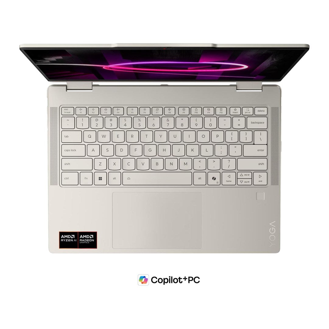 Lenovo Yoga 7a 2in1 14AGP11 Ryzen AI 7 445 14"WUXGA OLED Touch 400nits LBL Glossy 32GB LPDDR5X-8000 SSD512 Radeon 840M WiFi7+BT Cam5MP+IR 70Wh Win11 Seashell