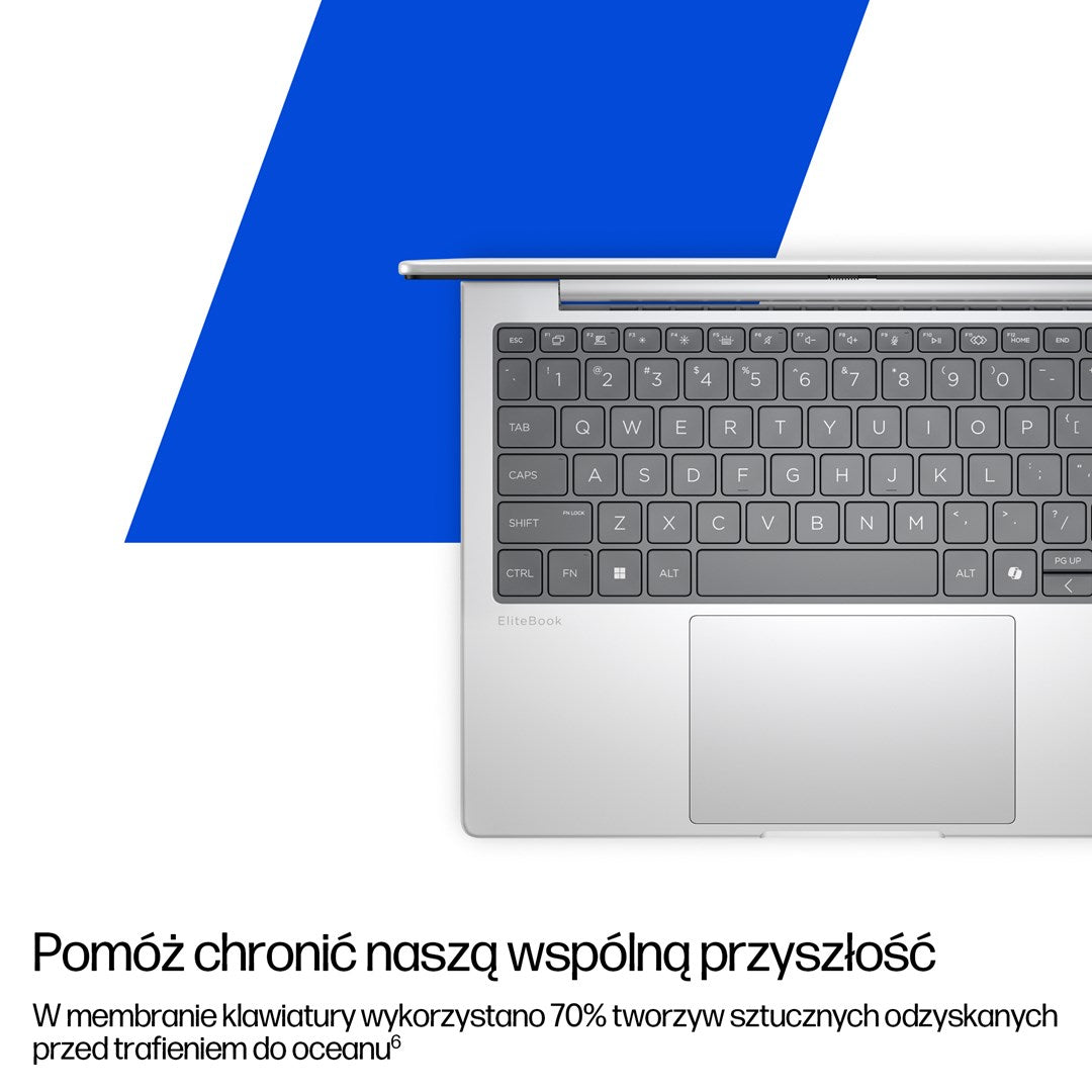 HP EliteBook 8 G1i Ultra 7 255U 14.0"WUXGA IPS 400nits Eye Ease AG 24GB DDR5 5600 SSD512 Arc Cam 5Mpx 62Wh W11Pro Srebrny lodowiec 3Y OnSite
