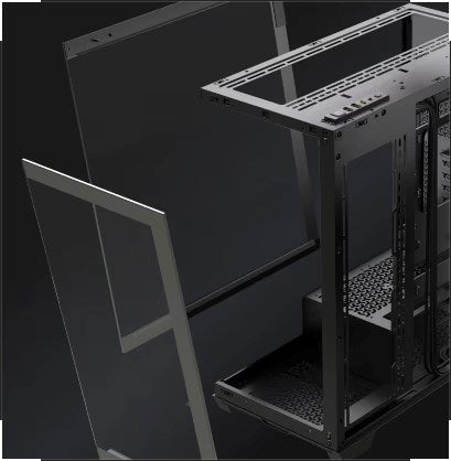 Obudowa Corsair 3500X LXR LINK Tempered Glass Mid-Tower, Black