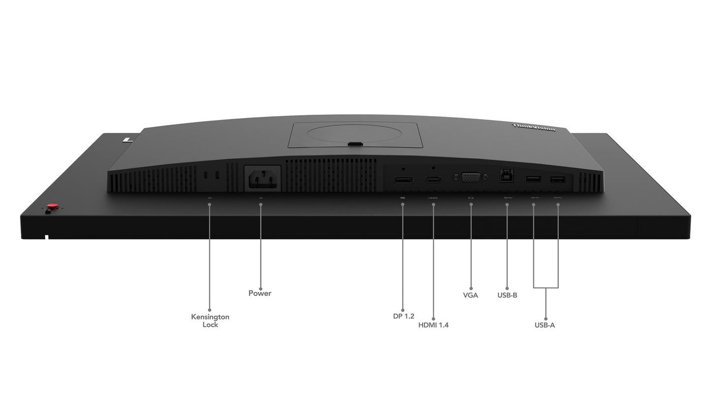 Lenovo ThinkVision T24v-30 LED display 60,5 cm (23.8") 1920 x 1080 px Full HD Czarny