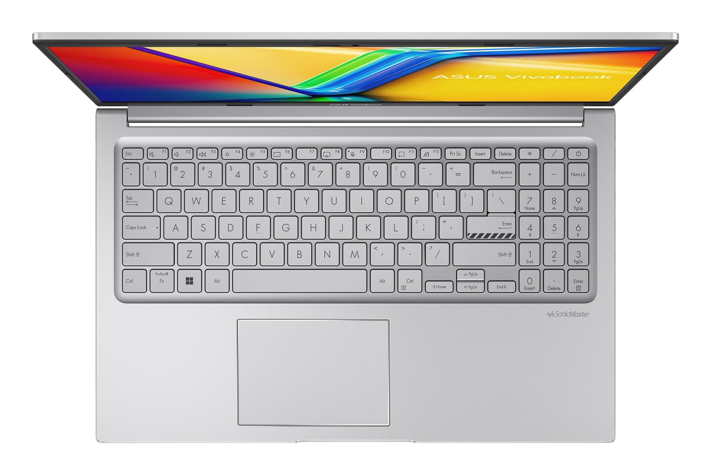 ASUS Vivobook 15 X1504VA-BQ4284W Core 5 120U 15.6"FHD IPS-level Panel 60Hz 250nits AG 16GB DDR5 SSD512 Intel Graphics Cam720p 42WHrs Win11 Cool Silver