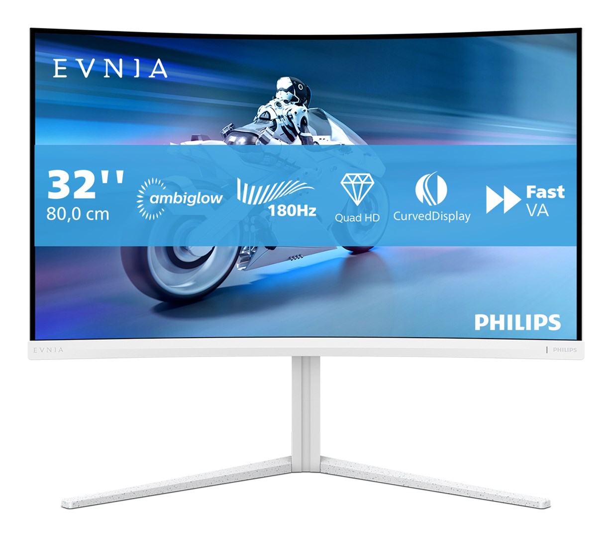 monitor Philips 80.0cm (31.5") 32M2C5501 16:09 2xHDMI+DP zakrzywiony w