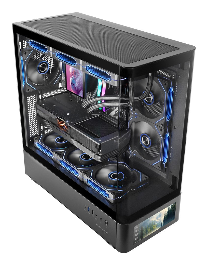 TACENS MARS MC-LCDPRO 7.2" IPS LCD ATX- obudowa