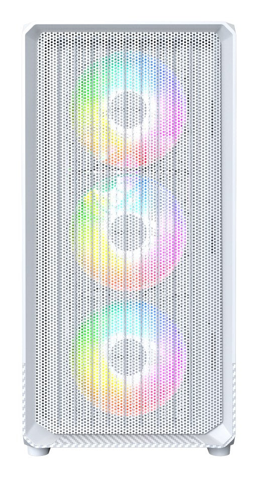 Montech X5M (W) zabezpieczenia & uchwyty komputerów Micro Tower Biały