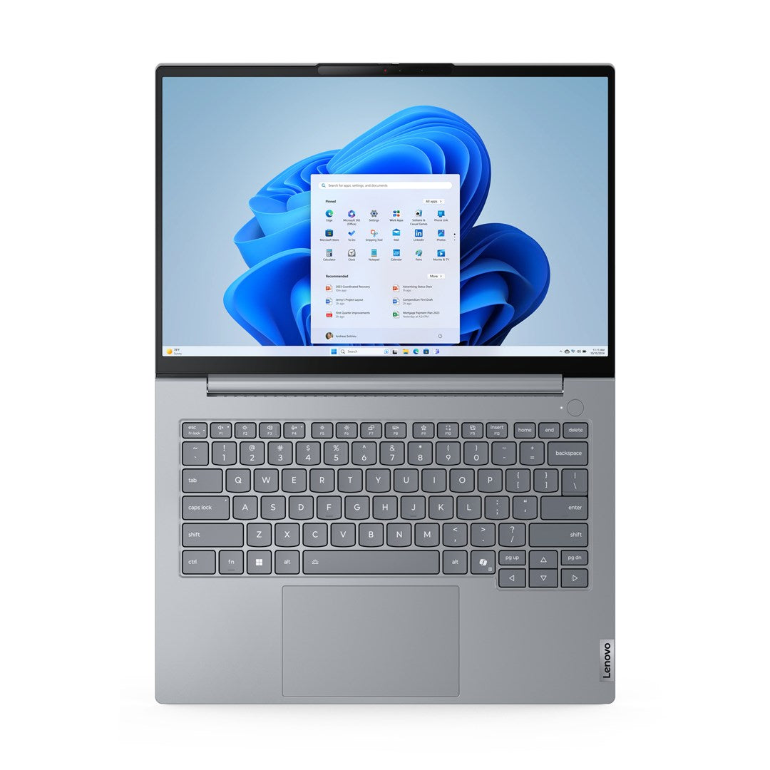 Lenovo ThinkBook 14 G8 Core 7 240H 14" WUXGA IPS 300nits AG 60Hz 16GB DDR5 5600 SSD512 Intel Graphics 45Wh LAN W11Pro Arctic Grey 3Y OnSite