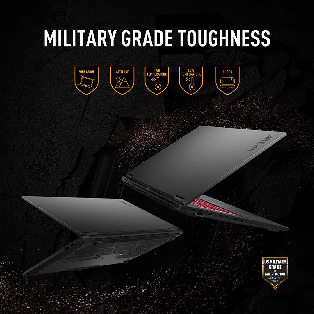 ASUS TUF Gaming A18 FA808UM-S9058 Ryzen 7 260 18.0" 2.5K 240Hz IPS-level 500nits AG 16GB DDR5 5600 SSD512 GeForce RTX 5060 8GB WLAN+BT LAN Cam1080p 90WHrs NoOS Jaeger Gray