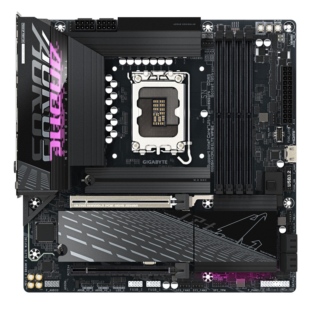 Płyta główna GIGABYTE B860M AORUS ELITE WIFI6E Intel B860 LGA 1851 (Socket V1) micro ATX (B860M A ELITE WIFI6E)