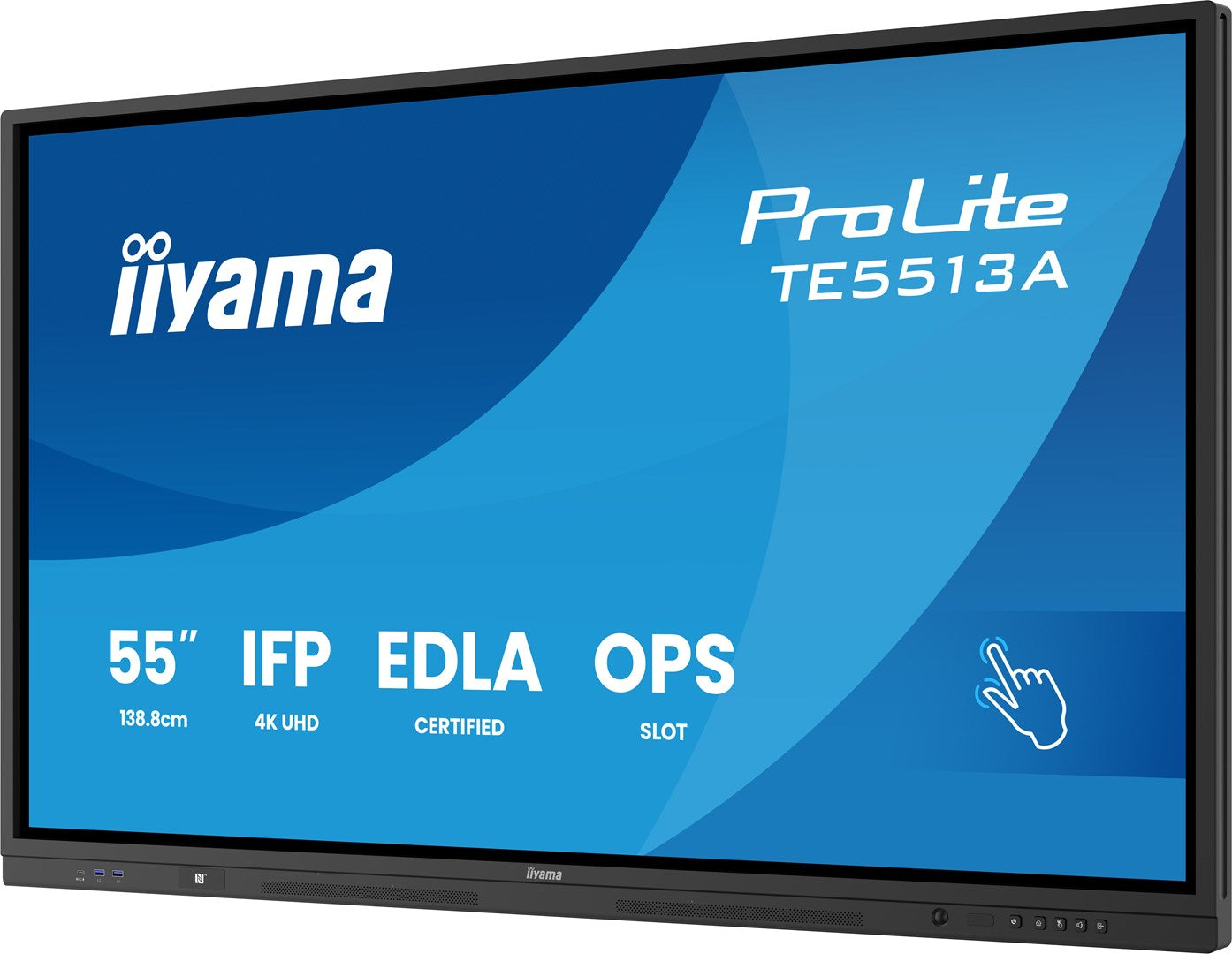 Wyświetlacz Iiyama TE5513A-B1AG 55 W UHD IR 40P T