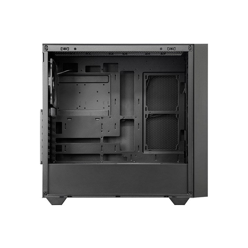 Chieftec Midi Tower GS-03B-BLK-OP, Schwarz Czarny