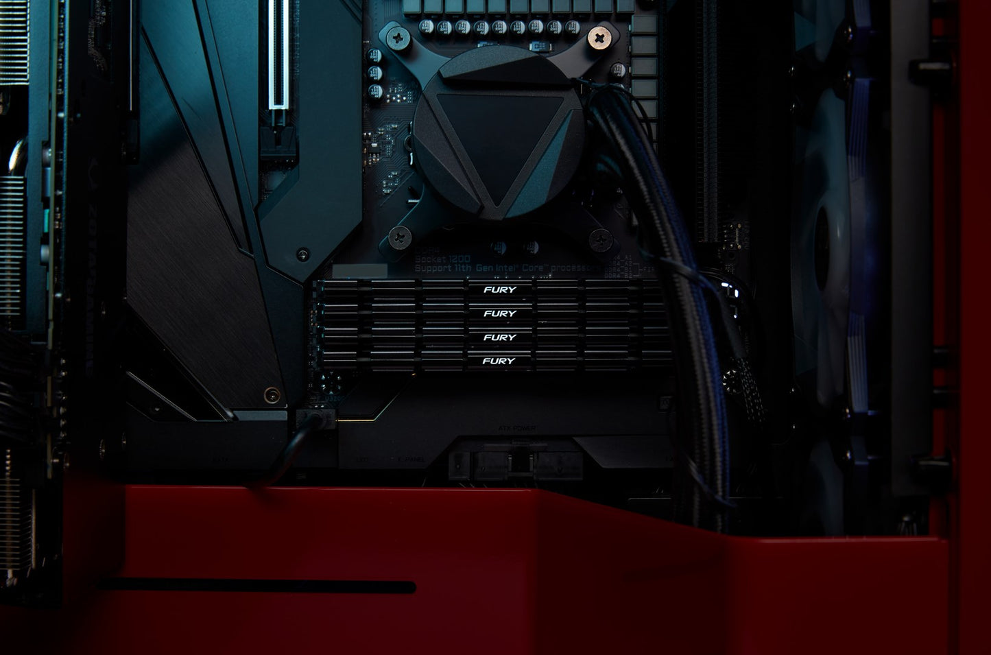 KINGSTON DDR4 16GB 4266MT/s CL19 DIMM FURY Renegade Czarny