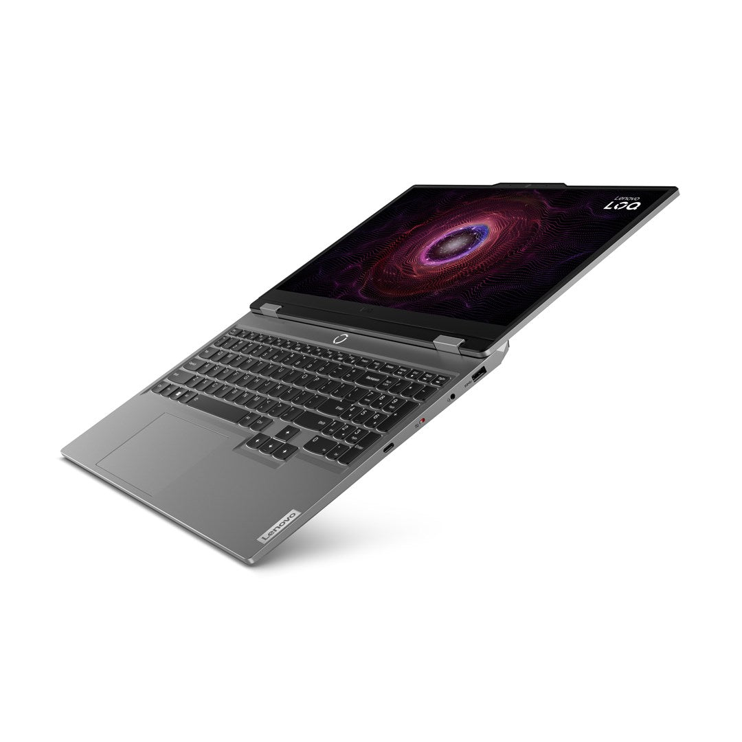 Lenovo LOQ 15ARP9 Ryzen 5 7235HS 15,6"144Hz 300nits AG 24GB DDR5 4800 SSD512 RTX3050_6GB Cam720p 60Wh Win11 Luna Grey (REPACK) 2Y