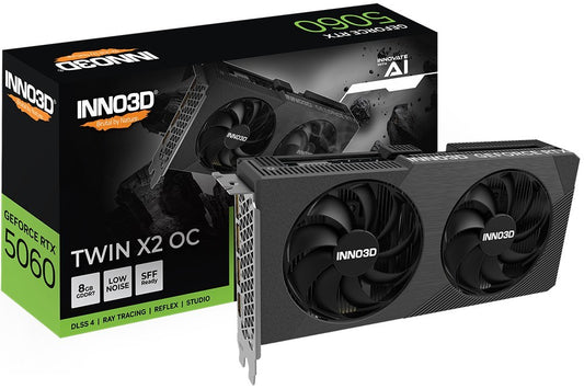 Karta graficzna INNO3D RTX 5060 Twin X2 OC 8GB
