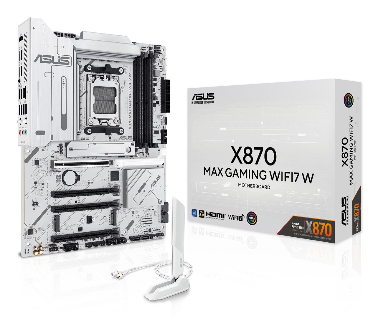 Płyta główna ASUS X870 MAX GAMING WIFI7 White