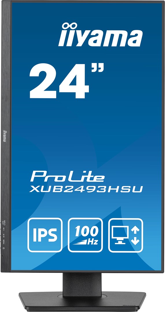 Monitor LED Iiyama ProLite XUB2493HSU-B7 - 24 - Płaski ekran - 60,5 cm