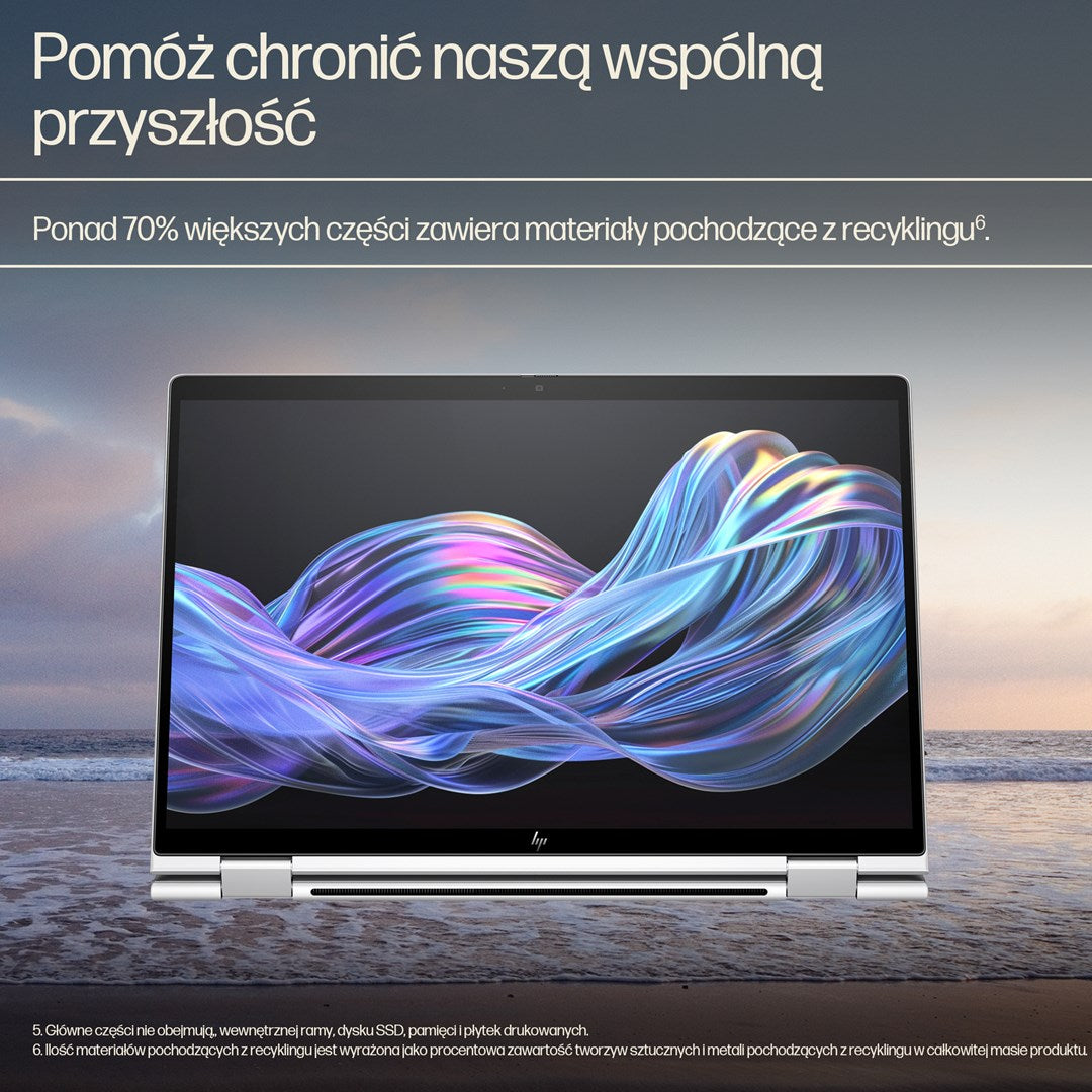 HP Elitebook X G1i Flip Ultra 5 228V 14.0"WUXGA Touch IPS AG 400 nits 32GB LPDDR5x SSD512 Intel Arc Cam 5 Mpx AI 68Wh W11Pro Glacier Silver 3Y OnSite