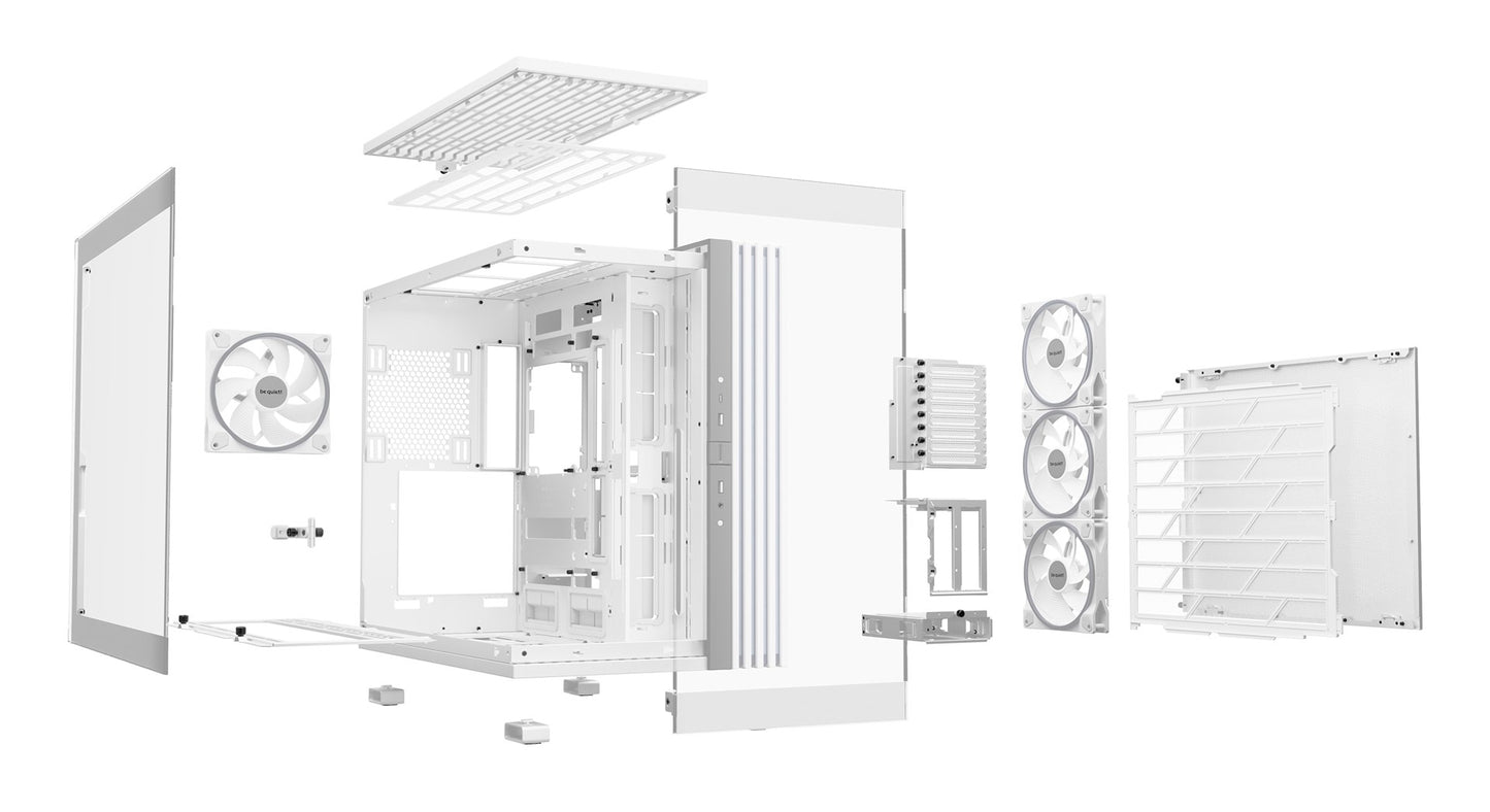 OBUDOWA BE QUIET! Light Base 900 DX White