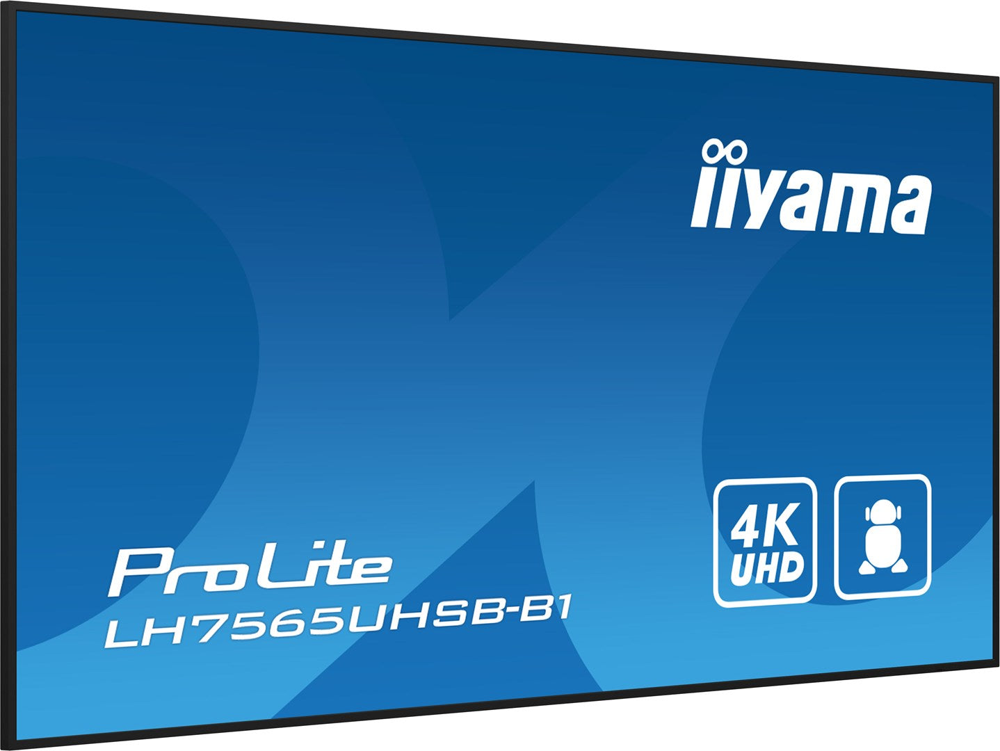 Monitor Iiyama Display Public 75 LH7565UHSB-B1 UHD