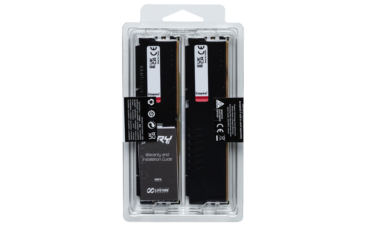 KINGSTON DDR5 16GB 6000MT/s CL30 DIMM (Kit of 2) FURY Beast Black EXPO