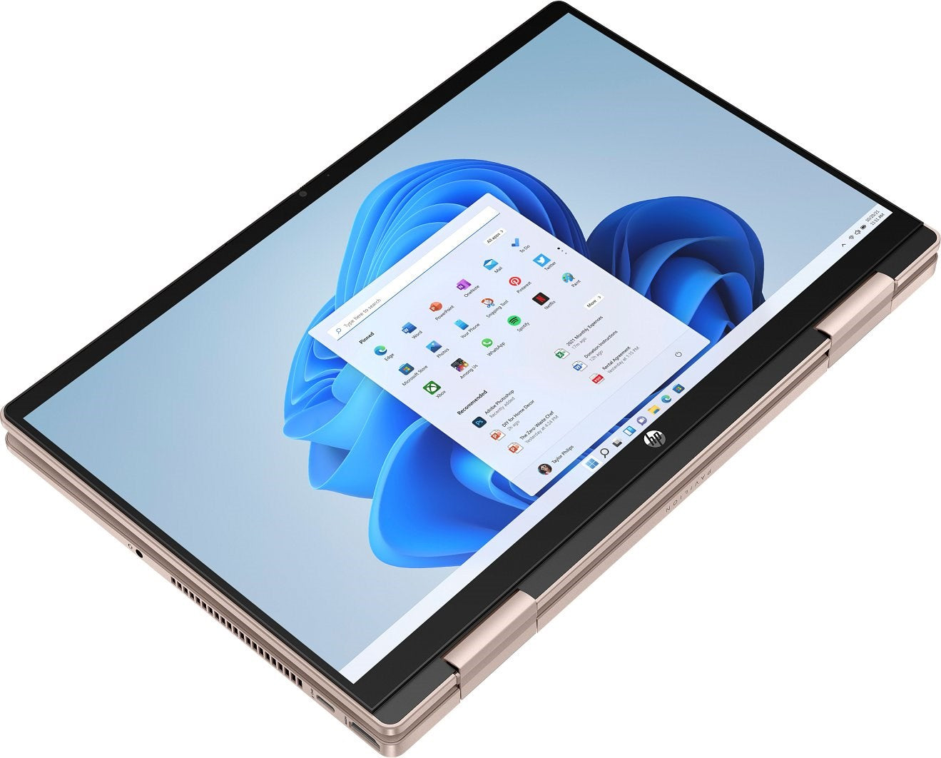 HP Pavilion x360 14-ek2000ny Core 5 120U 14"FHD Touch IPS 60Hz 300nits 16GB DDR4 SSD512 Cam 5MP 43Wh Win11 Pale Golden Rose 2Y