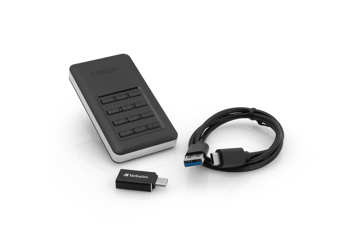 Verbatim Store'n'Go 256 GB USB Type-C 3.2 Gen 1 (3.1 Gen 1) Czarny, Srebrny