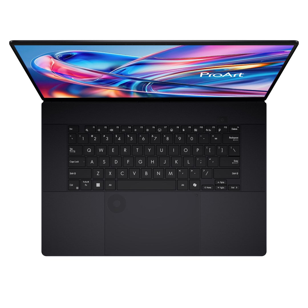 ASUS ProArt P16 H7606WR-SE058X Ryzen AI 9 HX 370 16.0"4K 120Hz 1600nits AR LBL 32GB LPDDR5X SSD1TB  GeForce RTX 5070 Ti 12GB CamFHD 90WHrs W11Pro Aluminum Nano Black