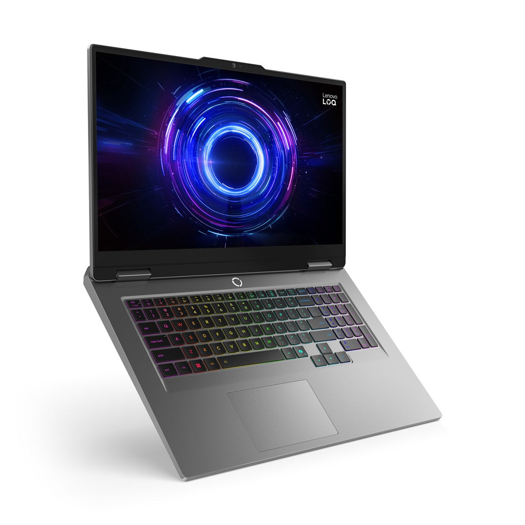 Lenovo LOQ 17IRX10 i7-13650HX 17.3"FHD IPS 165Hz 300nits AG 16GB DDR5 4800 SSD512 GeForce RTX 5060 8GB Cam 5.0MP 60Wh Win11 Luna Grey