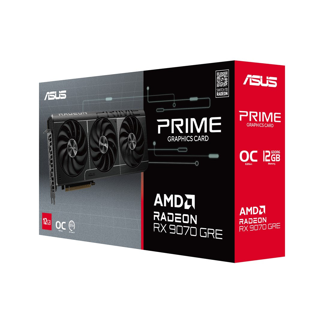 Karta graficzna ASUS PRIME RX9070 GRE OC 12G