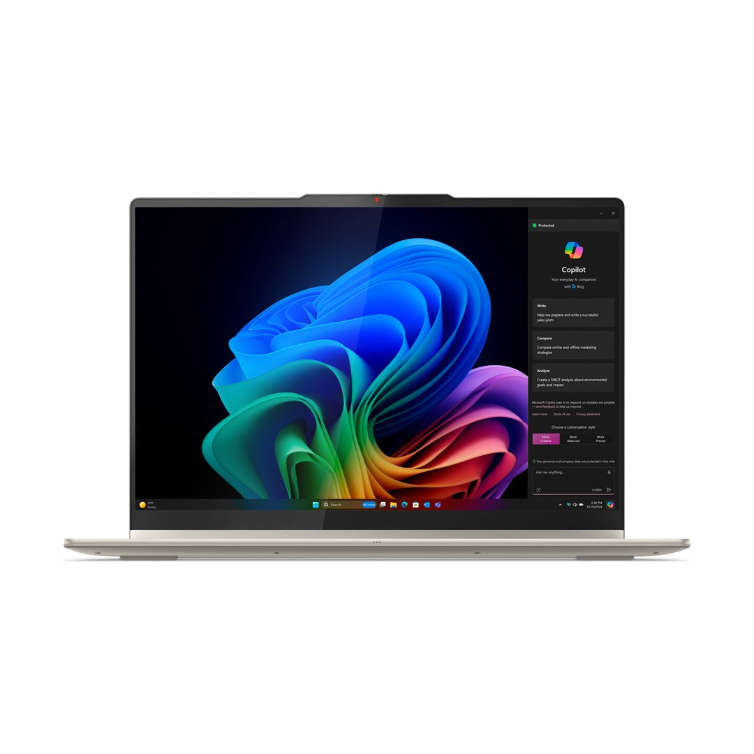 Lenovo Yoga 7 16AKP10 Ryzen AI 7 350 16" 2.8K OLED 500nits Glossy 120Hz 16GB LPDDR5x SSD512 Radeon 860M Graphics 70Wh Win11 Seashell
