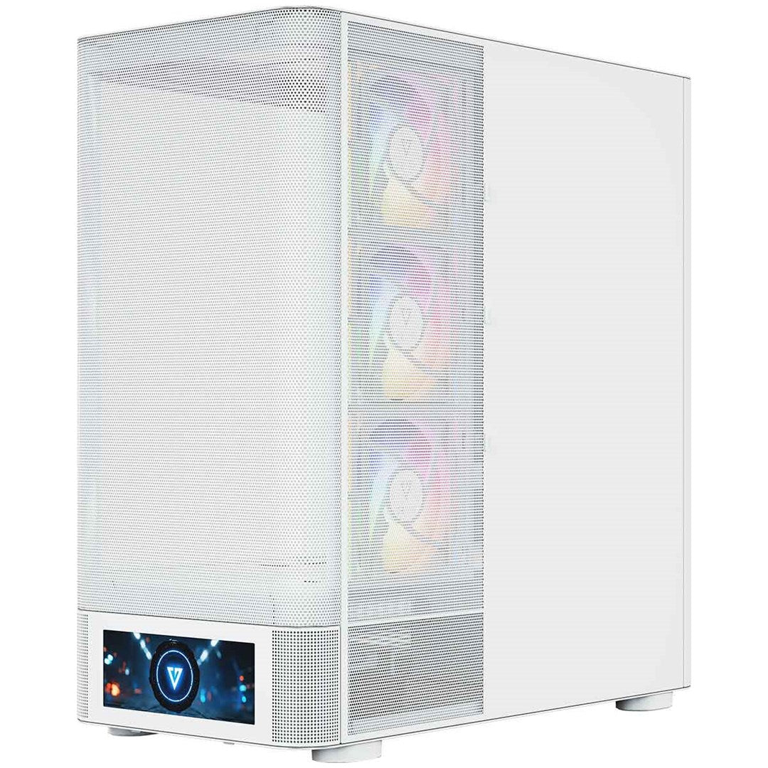 MODECOM OBUDOWA VOLCANO AQ 500 ARGB MIDI BIAŁA