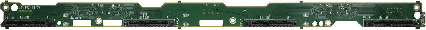 Inter-Tech 88887405 panel drive bay Płyta tylna Zielony