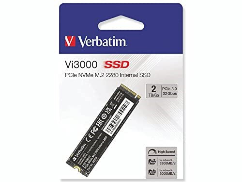 Verbatim Vi3000 2 TB M.2 PCI Express 3.0 NVMe