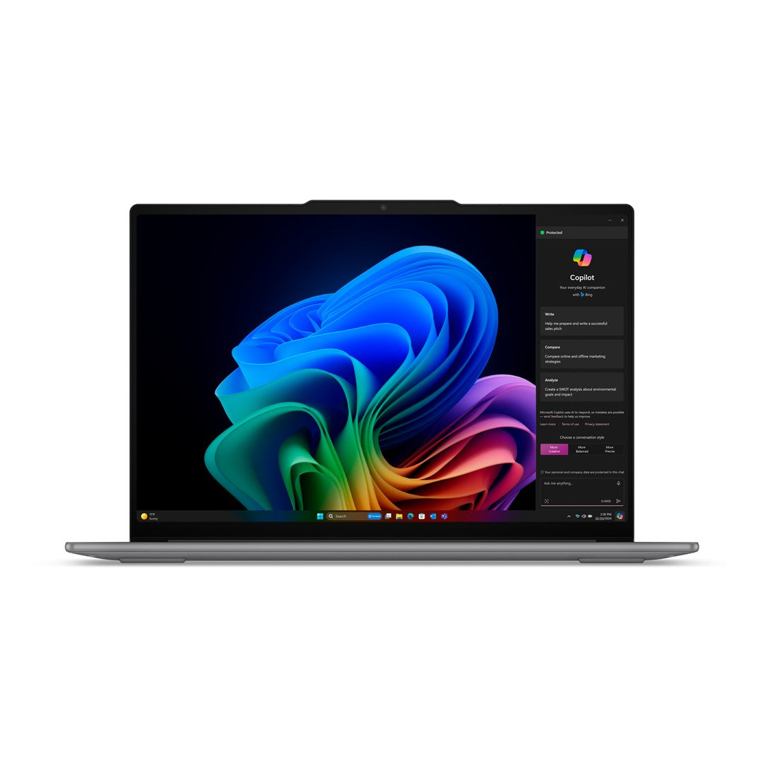 Lenovo Yoga Slim 7i Aura Edition Ultra 7 256V 15,3" 2.8K Touch 120Hz 16GB LPDDR5x-8533 SSD512 Intel Arc Graphics 140V 70Wh Win11 Luna Grey 3Y