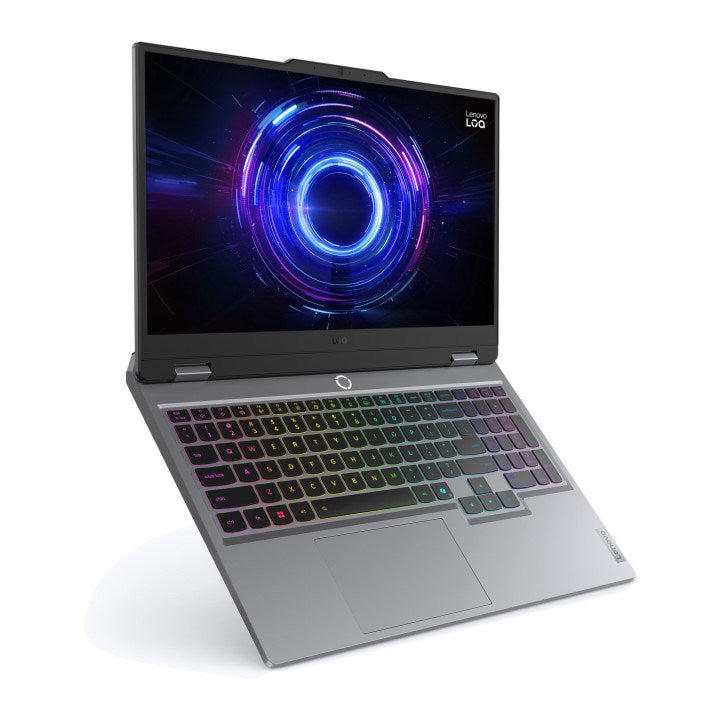 Lenovo LOQ 15IRX10 i5-13450HX 15.6" FHD IPS 300nits AG 144Hz 16GB DDR5 4800 SSD512 GeForce RTX 5060 8GB 60Wh NoOS Luna Grey + Mysz Lenovo Legion M300s RGB Gaming Mouse Glacier White