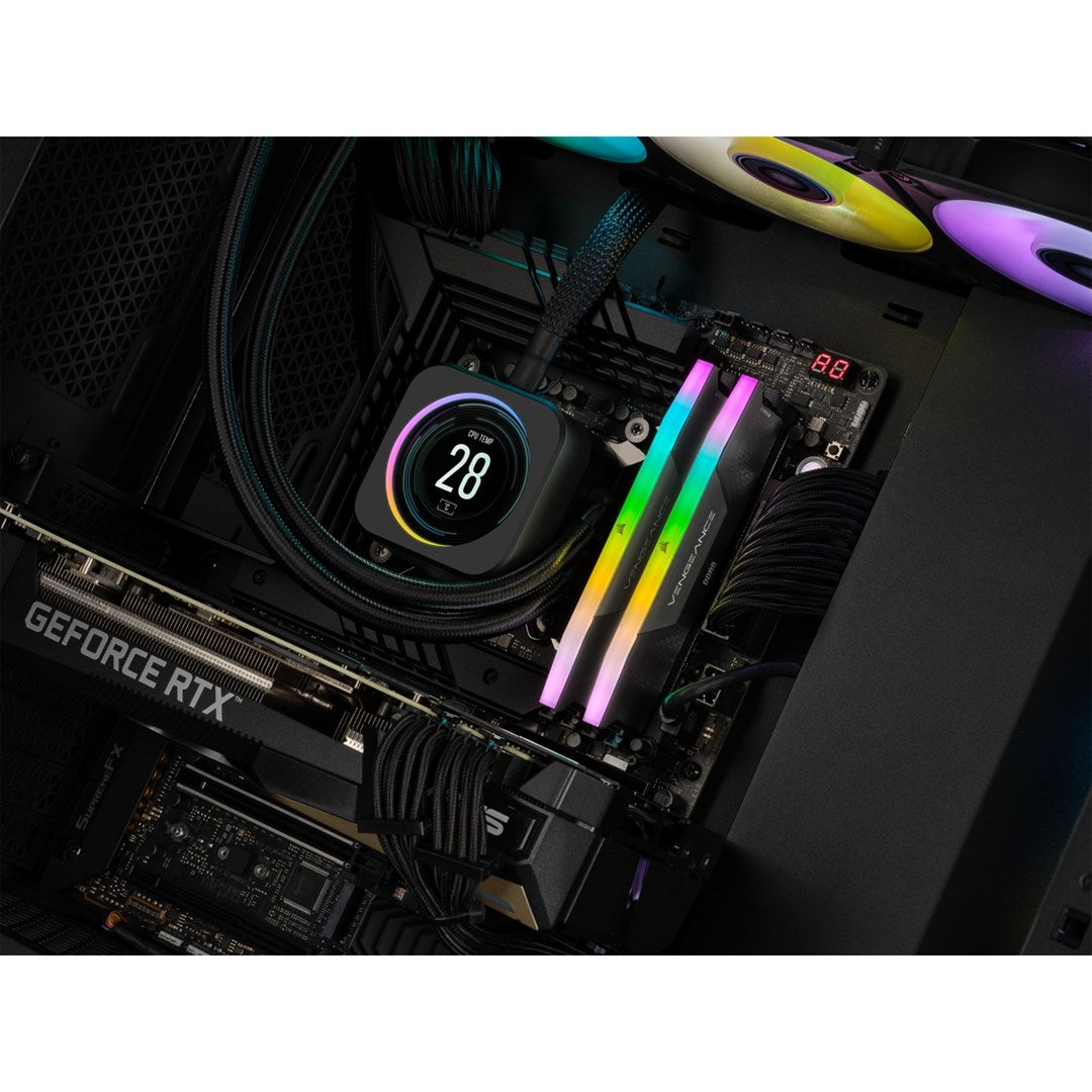 Corsair Vengeance RGB CMH32GX5M2E6000C36 moduł pamięci 32 GB 2 x 16 GB DDR5 6000 MHz