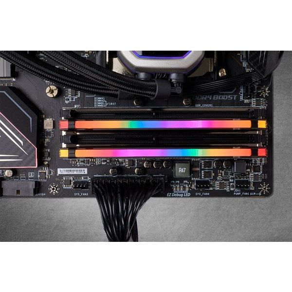 Corsair Vengeance RGB CMW16GX4M2C3000C15 moduł pamięci 16 GB 2 x 8 GB DDR4 3000 MHz